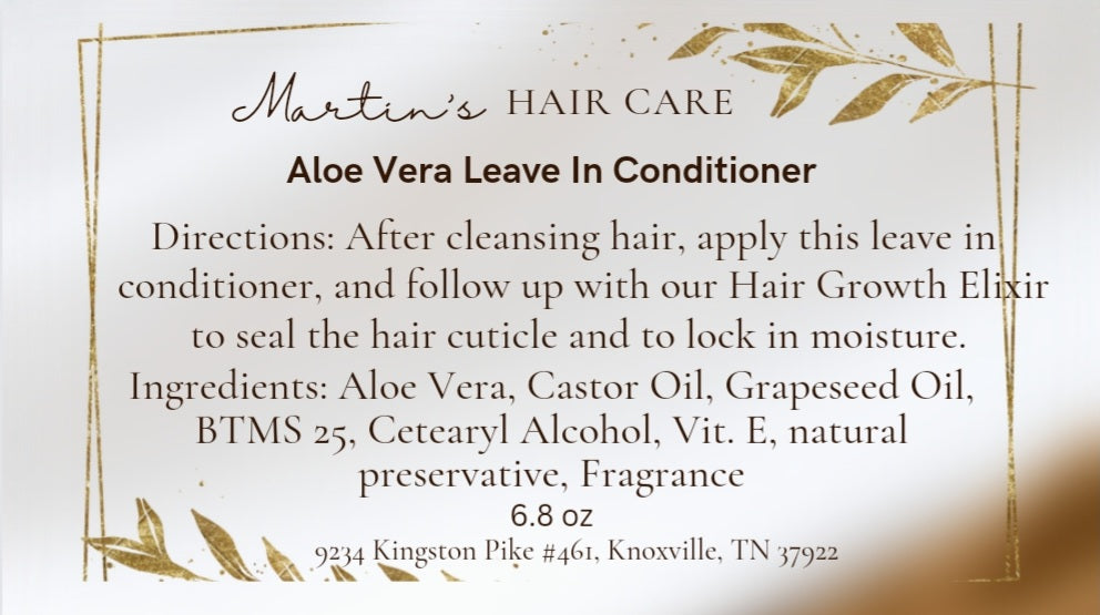 Aloe Vera Leave-In Conditioner