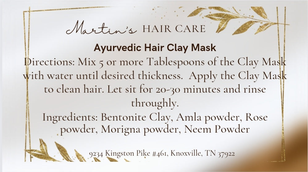 Ayurvedic Hair Clay Mask