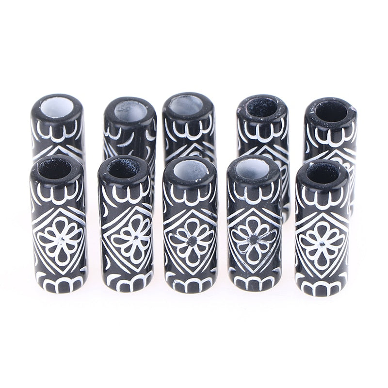 5-180pcs Hair Braid Dreadlock Beads Cuffs Clips