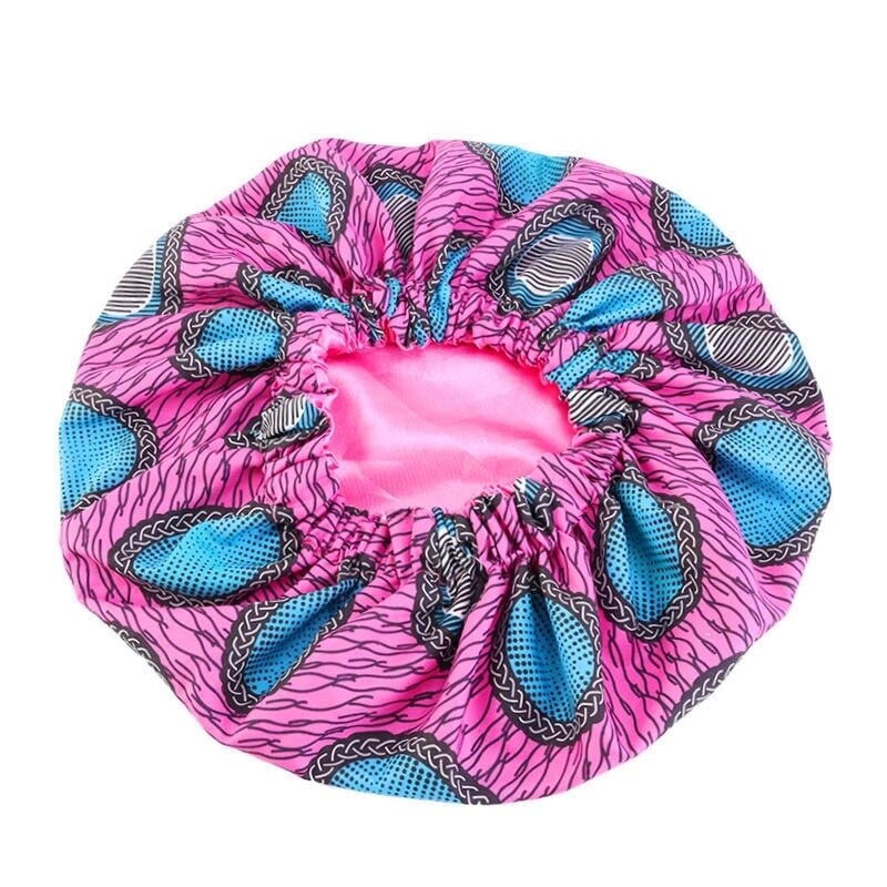 38cm Large African Print Hair Bonnet